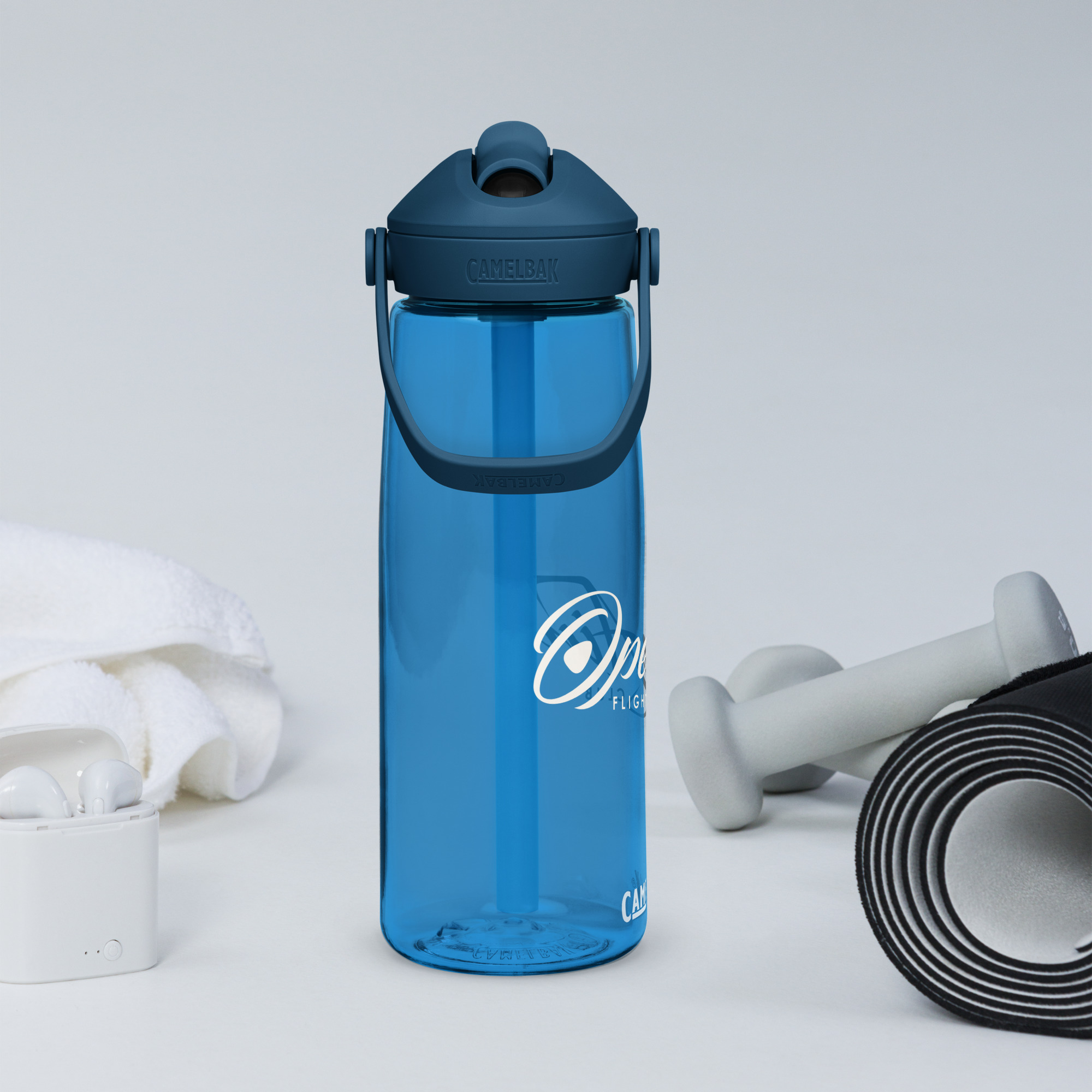Flip straw water bottle - Image 4